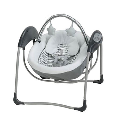 Graco Glider Lite LX 6 Speed Gliding Swing w/ Music & Sounds, Ripley (Open Box)