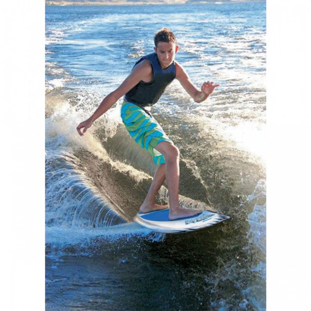 Airhead Banzai Wakesurfer Lake Ocean Fiberglass Wakeboard for Beginners (2 Pack)