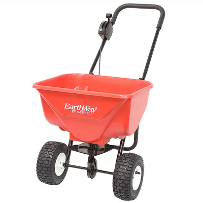 Earthway 2030P Plus Deluxe Estate Broadcast Seed Fertilizer Spreader (2 Pack)