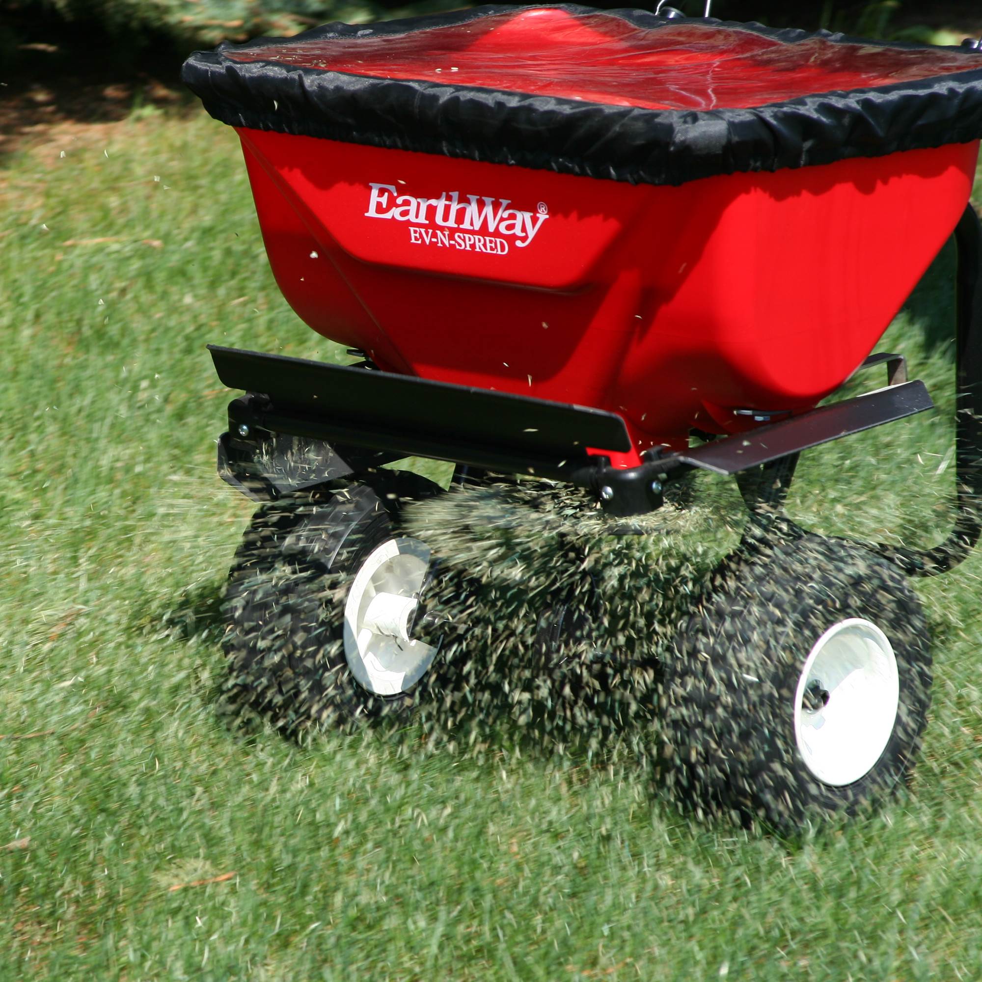 Earthway 2030P Plus Deluxe Estate Broadcast Seed Fertilizer Spreader (2 Pack)