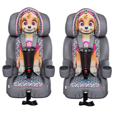 KidsEmbrace Nickelodeon Paw Patrol Skye Harness Booster Car Seat (2 Pack)