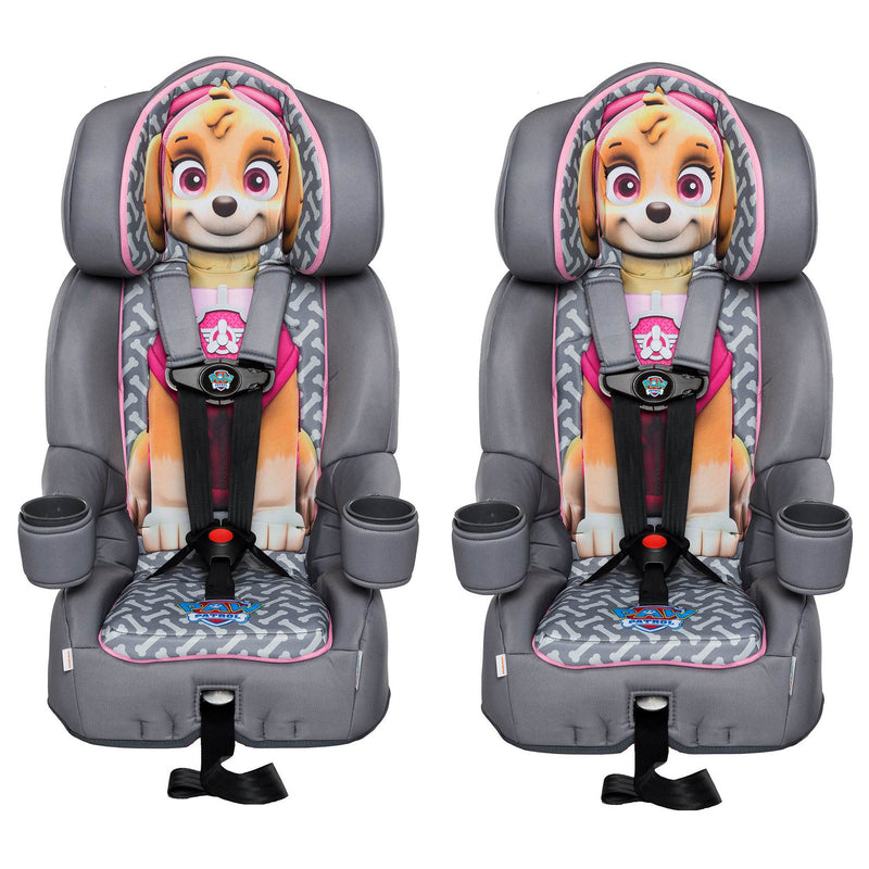 KidsEmbrace Nickelodeon Paw Patrol Skye Harness Booster Car Seat (2 Pack)