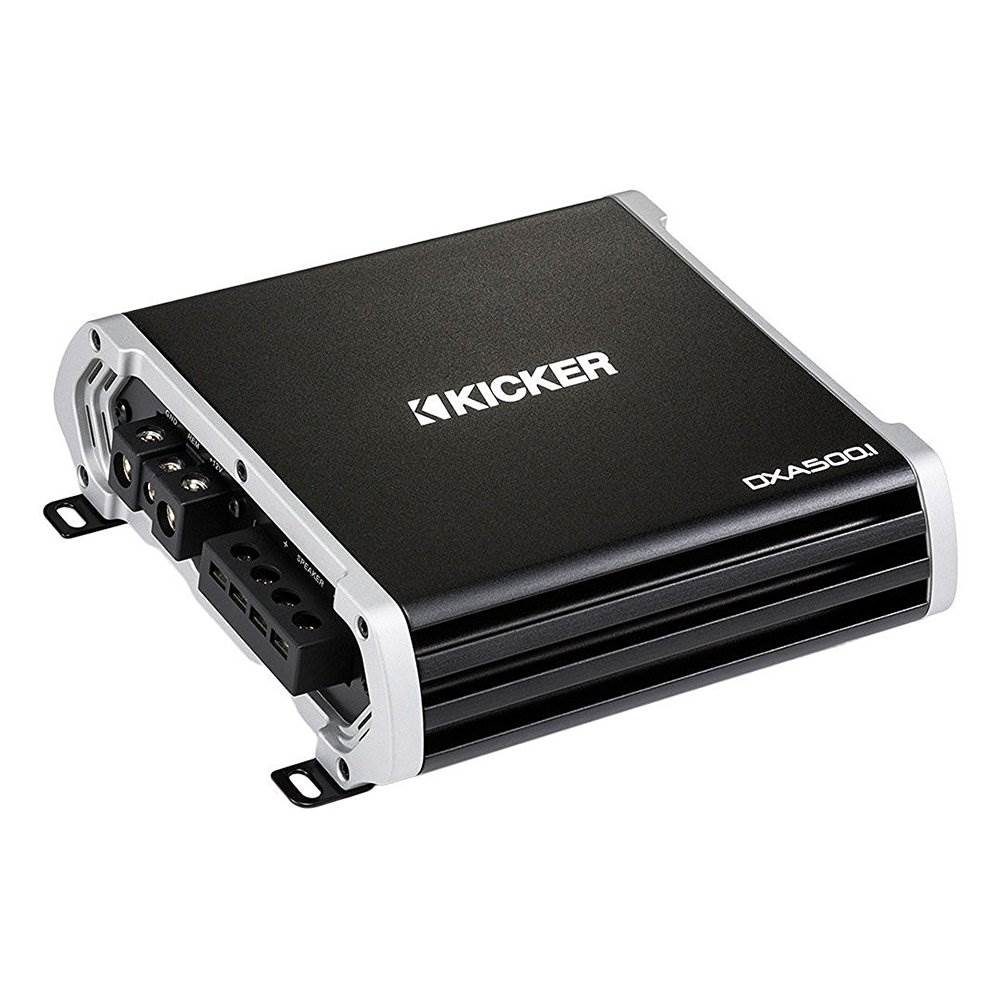 Kicker DXA 500 Watt Monoblock Class D Subwoofer Car Audio Amplifier (2 Pack)