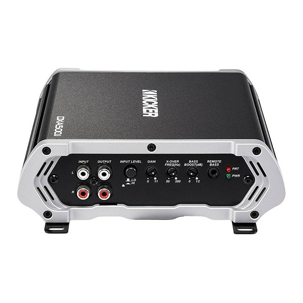 Kicker DXA 500 Watt Monoblock Class D Subwoofer Car Audio Amplifier (2 Pack)