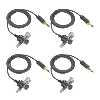 Audio Technica Cardioid Condenser Lavalier Microphone for PRO-88 (4 Pack)