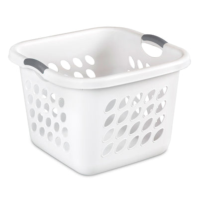 Sterilite 12178006 Ultra Square Laundry Basket with Titanium Inserts (12 Pack)
