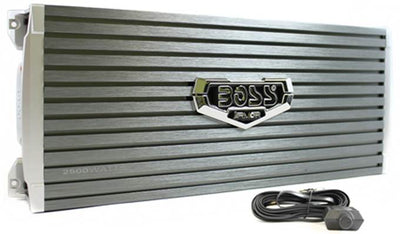 Boss Audio Armor 2500W MONO AB Car Amplifier Power Amp Mosfet + Remote (2 Pack)