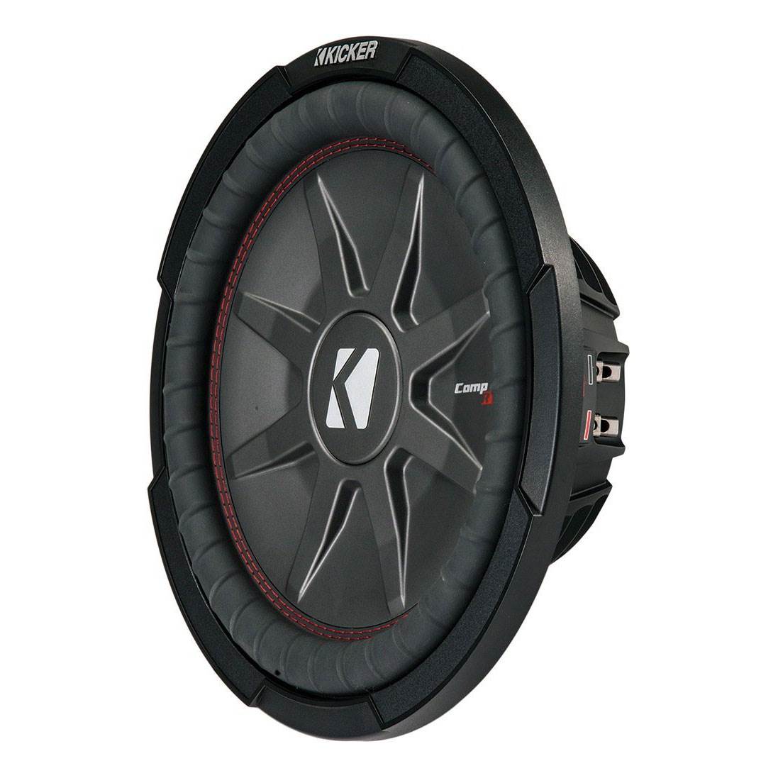 Kicker CompRT Single 12 Inch 1000W Max Dual 2 Ohm Shallow Car Subwoofer (4 Pack)