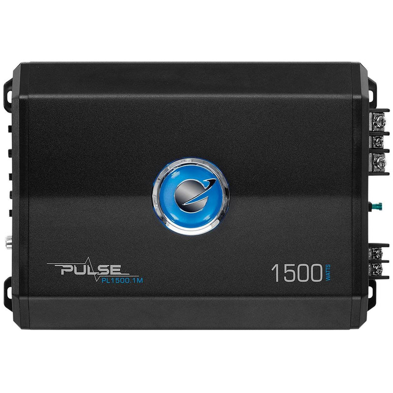 Planet Audio Pulse 1500W Monoblock Class AB MOSFET Amplifier w/ Remote (6 Pack)