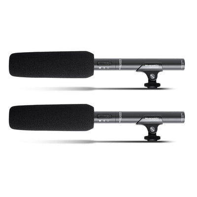 Marantz Professional Audio Scope SG-5B Battery + Short Shotgun Mic (2 Pack)