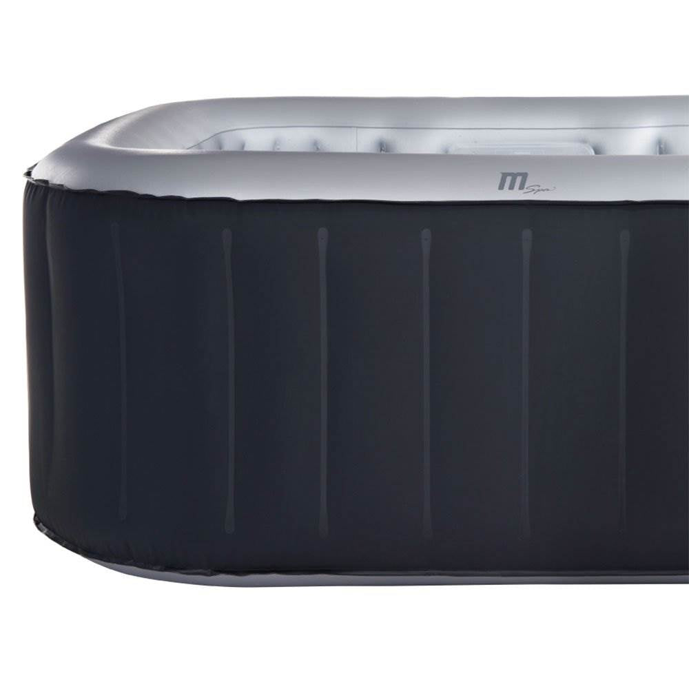 MSpa Alpine Inflatable Hot Tub Jacuzzi Jet Bubble Massage Outdoor Spa (2 Pack)