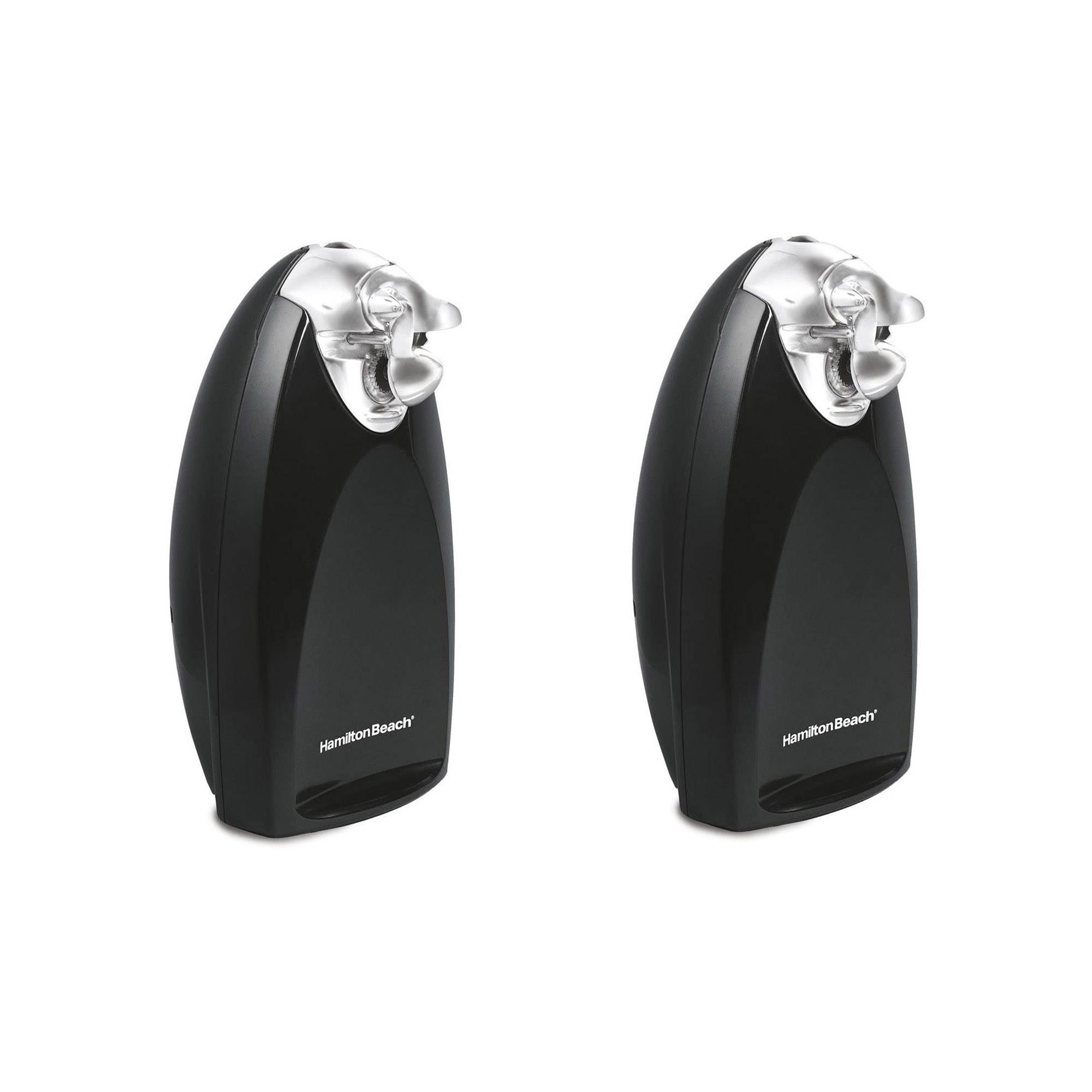 Hamilton Beach Chrome Electric Heavyweight Can Opener with Shutoff (2 Pack)