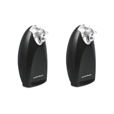 Hamilton Beach Chrome Electric Heavyweight Can Opener with Shutoff (2 Pack)