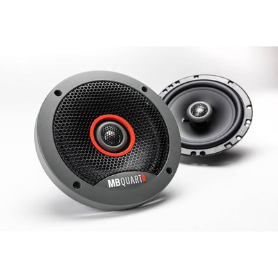 Maxxsonics MB Quart Formula 5.25" 2 Way Coaxial Car Audio Speakers (2 Pack)