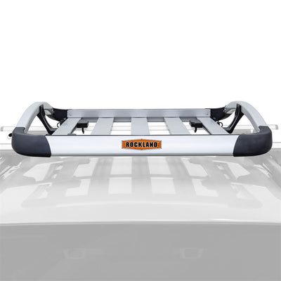 Rockland Aluminum Luggage Roof Rack Carrier for Cars, SUVs, & Vans (For Parts)