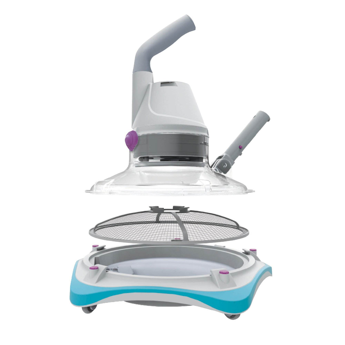 Kokido Telsa 80 Rechargeable Electric Underwater Pool Vacuum Cleaner (2 Pack)