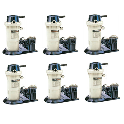 Hayward Perflex Extended-Cycle 40 GPM DE Filter Pool Pump System (6 Pack)
