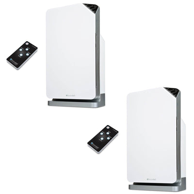 Brondell O2+ Balance True 3 Stage Carbon Filtration Hepa Air Purifier (2 Pack)