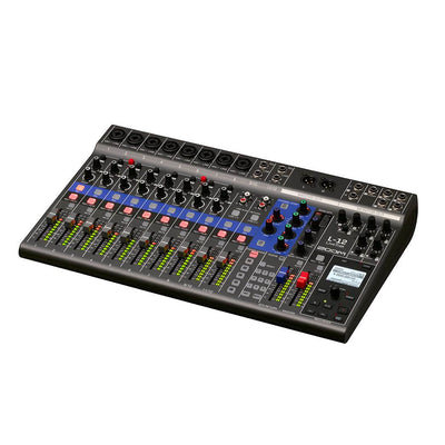 Zoom L12 LiveTrak 12 Channel Pro Digital Mixer and Multitrack Recorder (2 Pack)