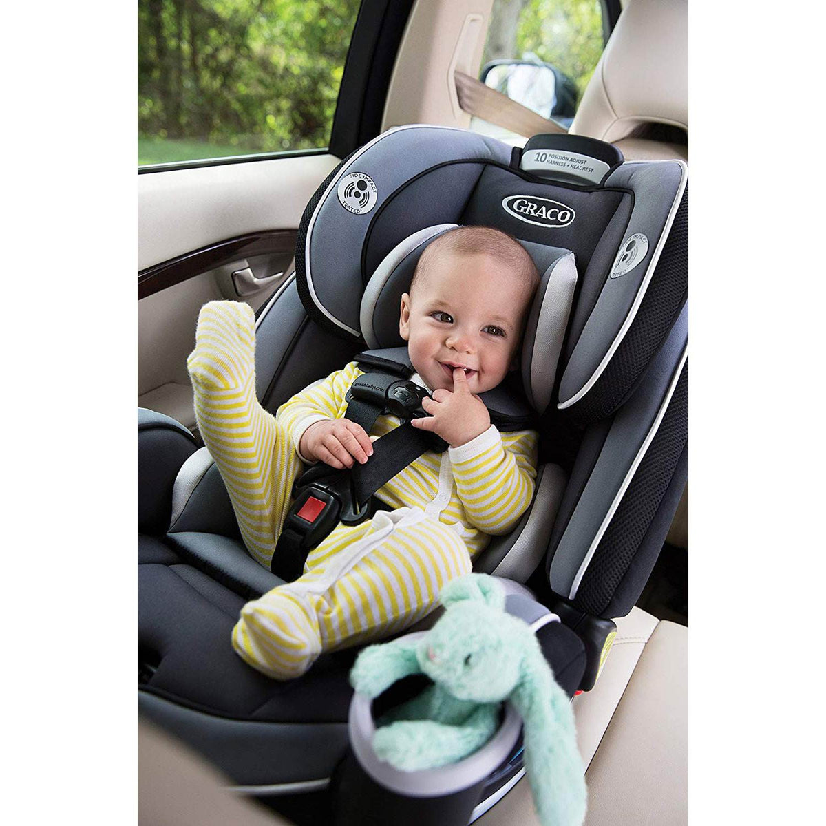 Graco Simply Safe Harness 4 in 1 Convertible Child Car Safety Seat (2 Pack)