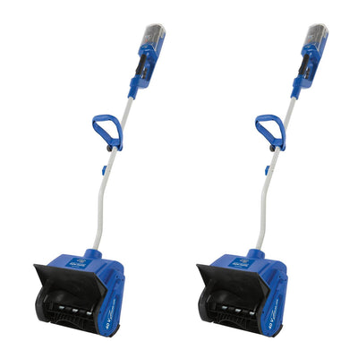 Snow Joe Cordless 13-Inch Brushless Snow Shovel with Battery (2 Pack)