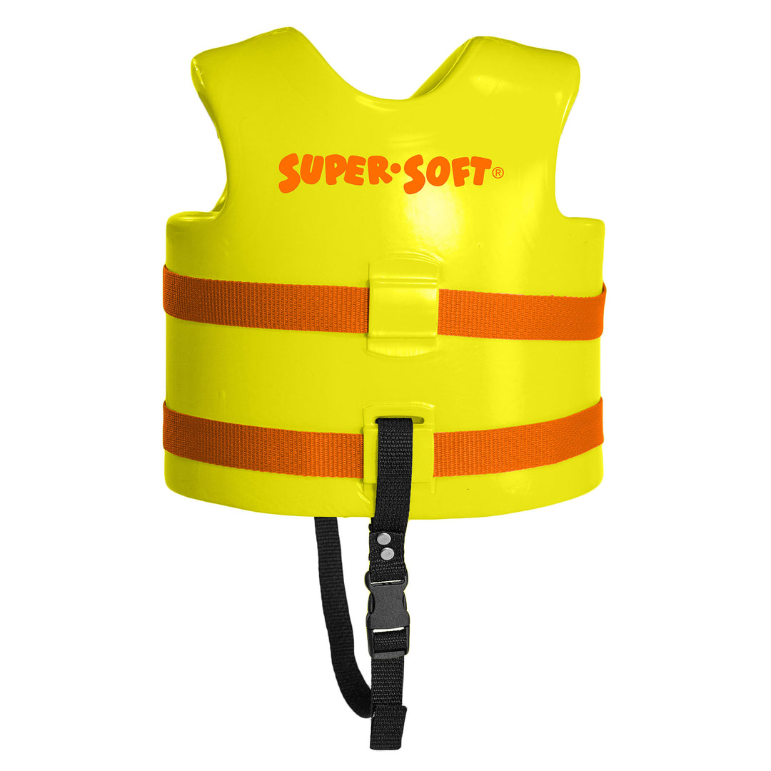 TRC Recreation Super Soft Life Jacket Swim Safety Vest, X Small, Yellow (Used)