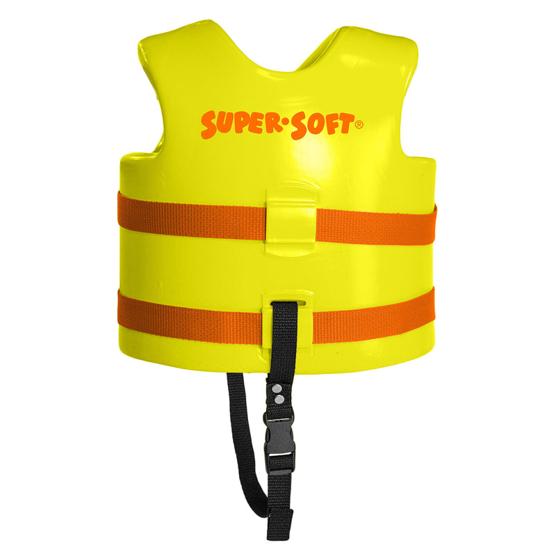 TRC Recreation Super Soft Child Small Life Jacket Swim Vest, Yellow (Open Box)