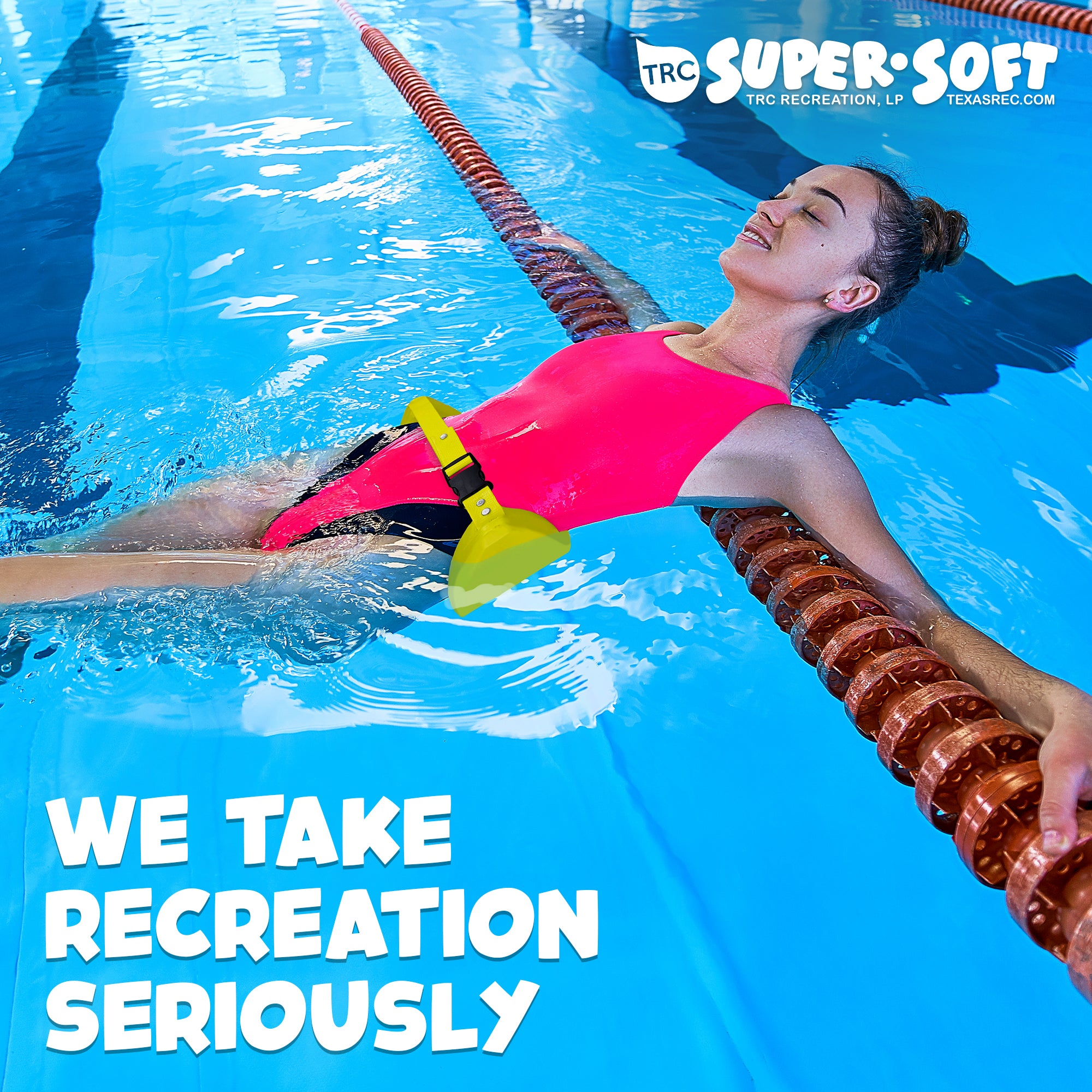 TRC Recreation Single Super Soft Water Ski Buoyancy Belt Waist Float, Medium - VMInnovations