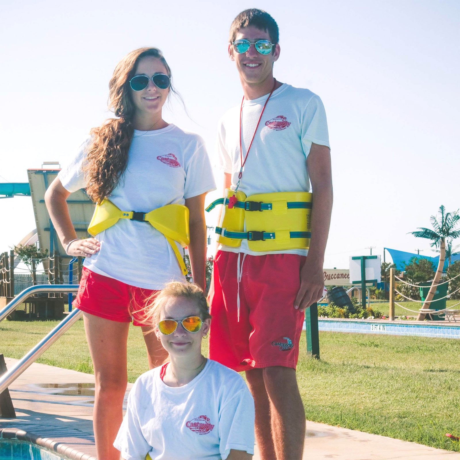 TRC Recreation Super Soft Promotional Swim Aid Buoyancy Belt, Medium (Used) - VMInnovations