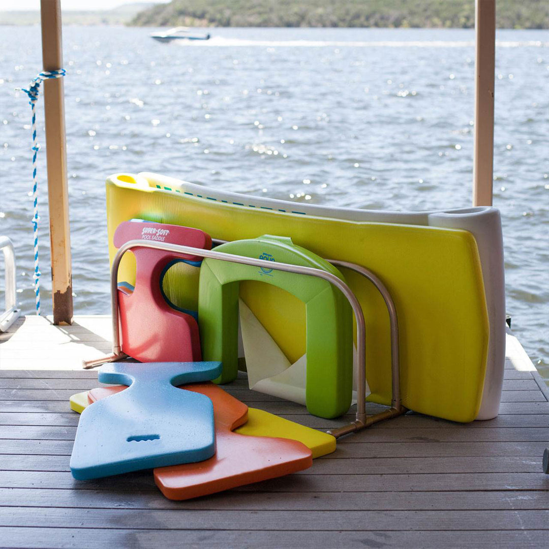 TRC Recreation PVC Pool Float Storage Drying Rack For Foam Loungers (Open Box) - VMInnovations