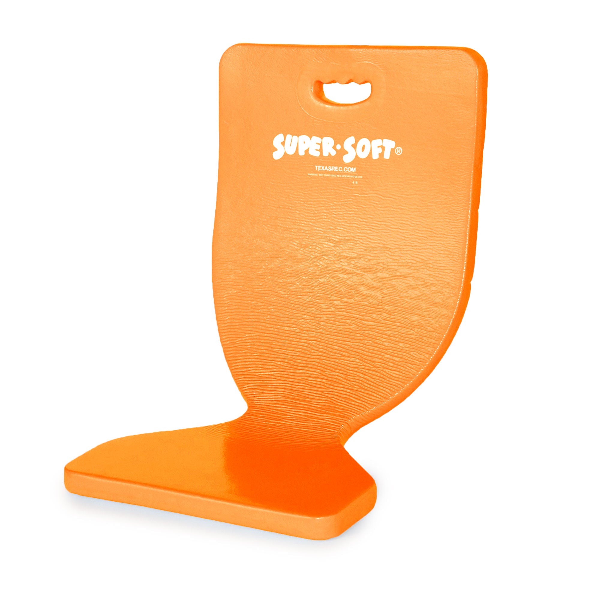 TRC Recreation Super Soft Deluxe Foam Floating Saddle Seat Chair, Orange Breeze