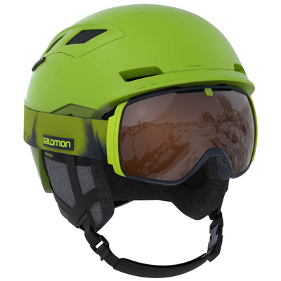 Salomon QST Charge Mens Large Snowboard Helmet, Black (Open Box)