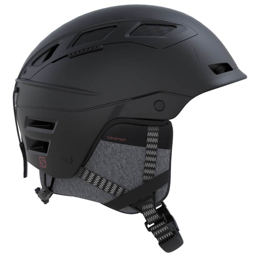 Salomon QST Charge Mens Large Snowboard Helmet, Black (Open Box)
