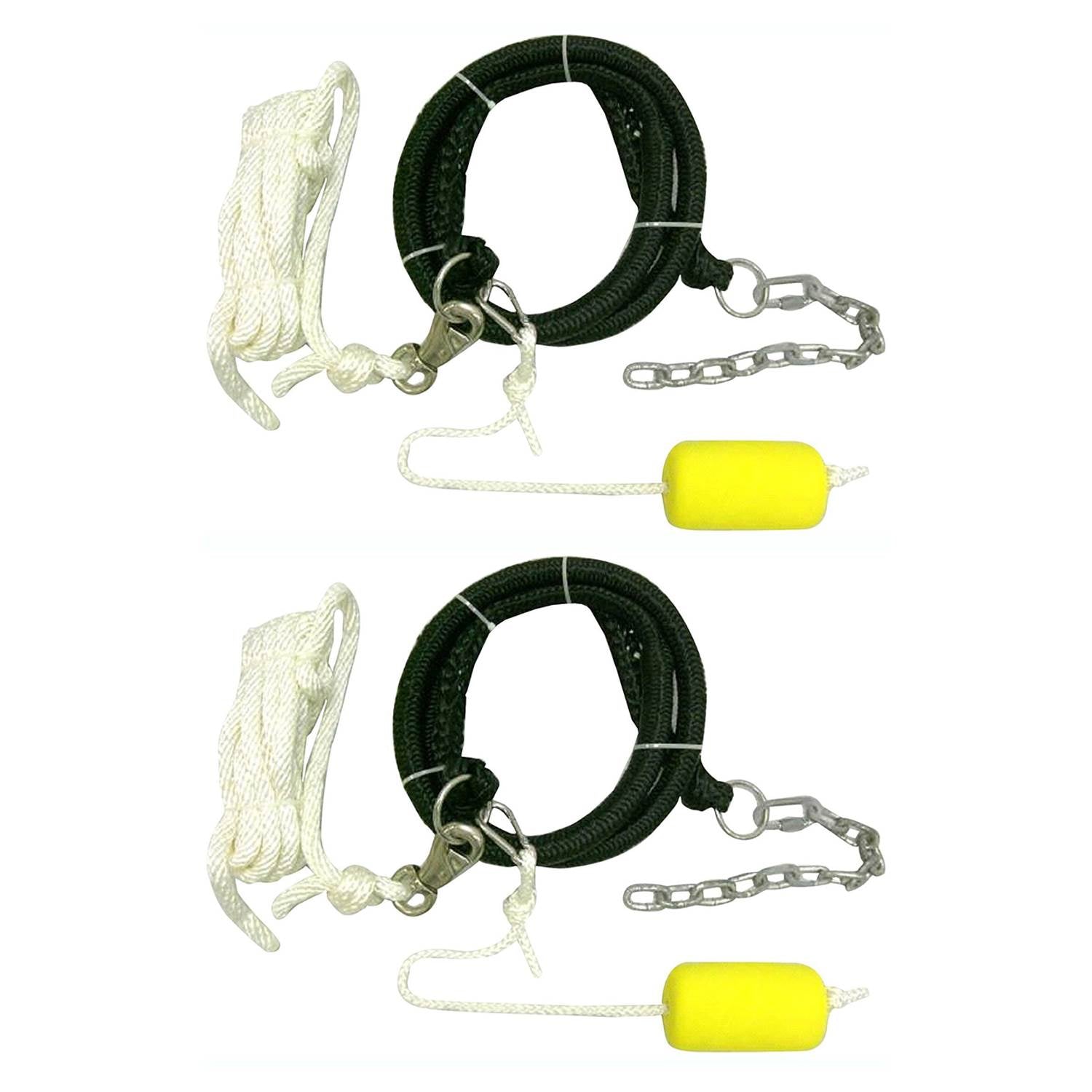 Rave Sports Inflatable Ocean River 3 Piece Anchor Connection Kit (2 Pack)
