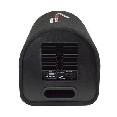Audiopipe 600 Watts 12 Inch Ported Vented Enclosure Powered Bass Box (2 Pack)