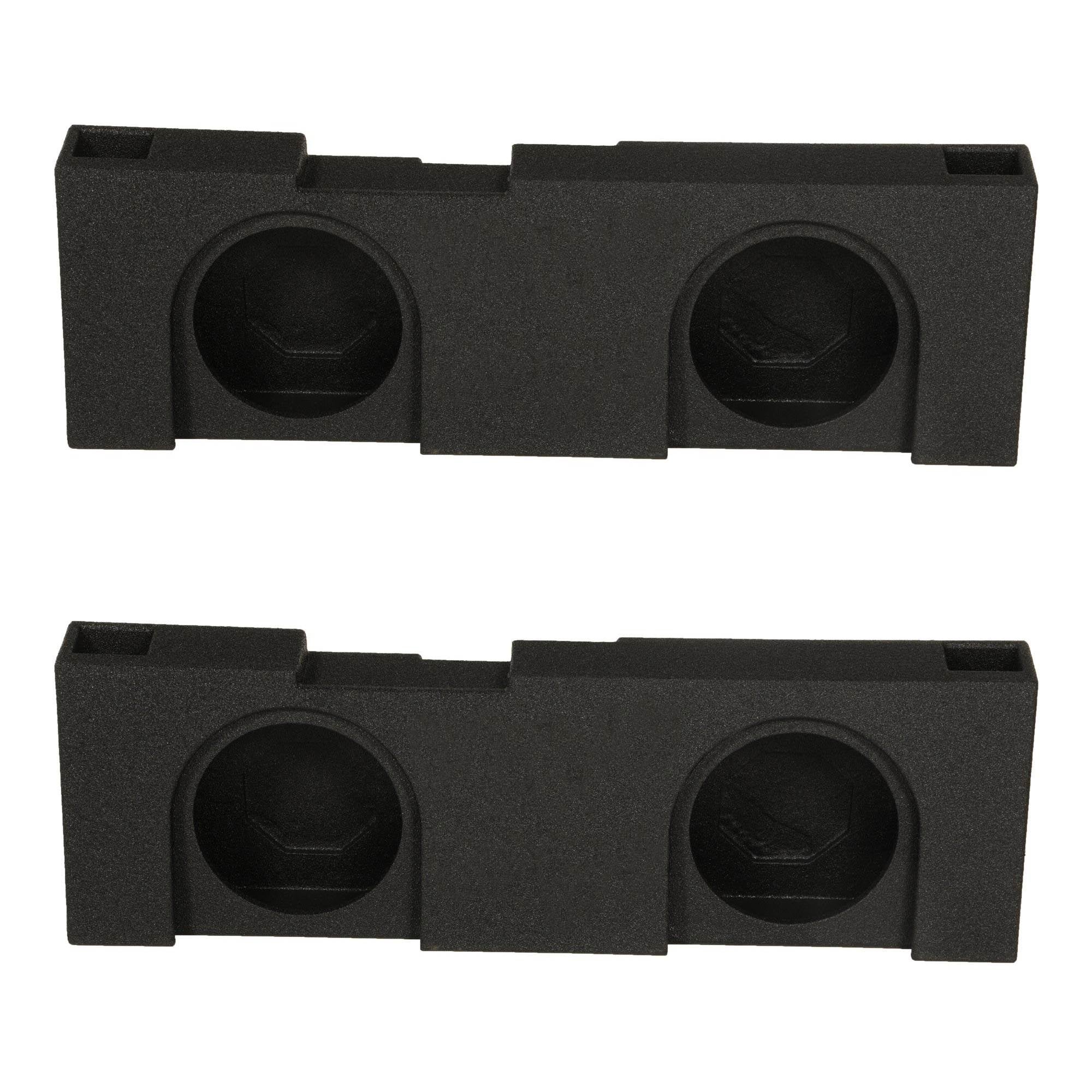 Q Power 2 Hole 2014-2016 GM/Chevy Crew Cab 12" Ported Subwoofer Box (2 Pack)