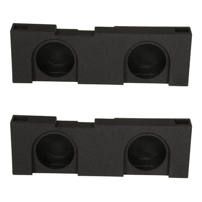 Q Power 2 Hole 2014-2016 GM/Chevy Crew Cab 12" Ported Subwoofer Box (2 Pack)