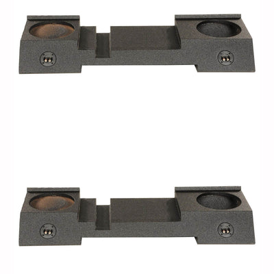 Q-POWER Q-Bomb GMC Avalanche Dual 10" Subwoofer Box for GMC/Avalanche (2 Pack)