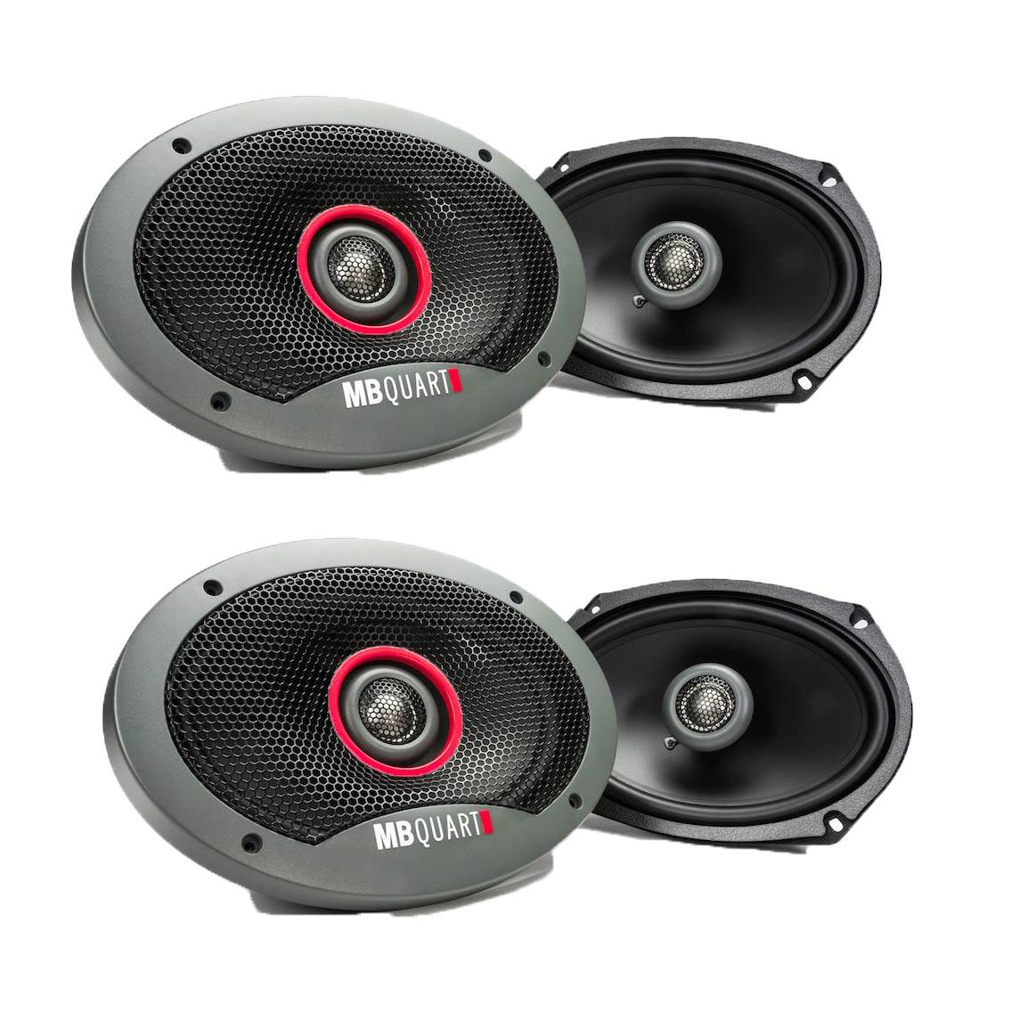 Maxxsonics FKB169 MB Quart Formula 6 x 9 Inch 2 Way Coaxial Speakers (4 Pack)