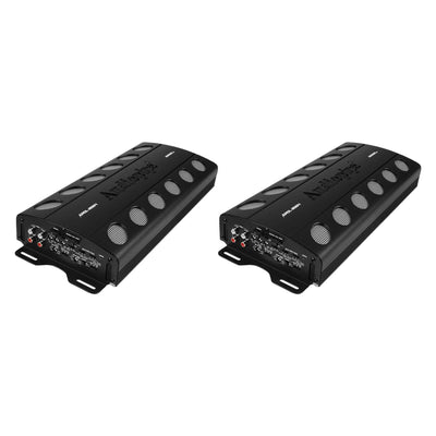 Audiopipe APCLE-2004 2000 Watt 4-Channel AB Car Audio MOSFET Amplifier (2 Pack)