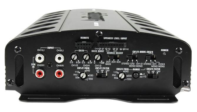 AudioPipe APCLE-2004 2000 Watt 4-Channel AB Car Audio MOSFET Amplifier (4 Pack)