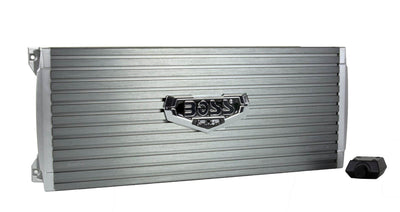 BOSS AUDIO 2400W 4 Channel Car Amplifier Power Amp AR24004 and Remote (2 Pack)