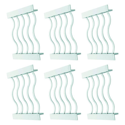 HydroTools 8959 Pool Spa Standard Wide Mouth Skimmer Replacement Screen (6 Pack) - VMInnovations