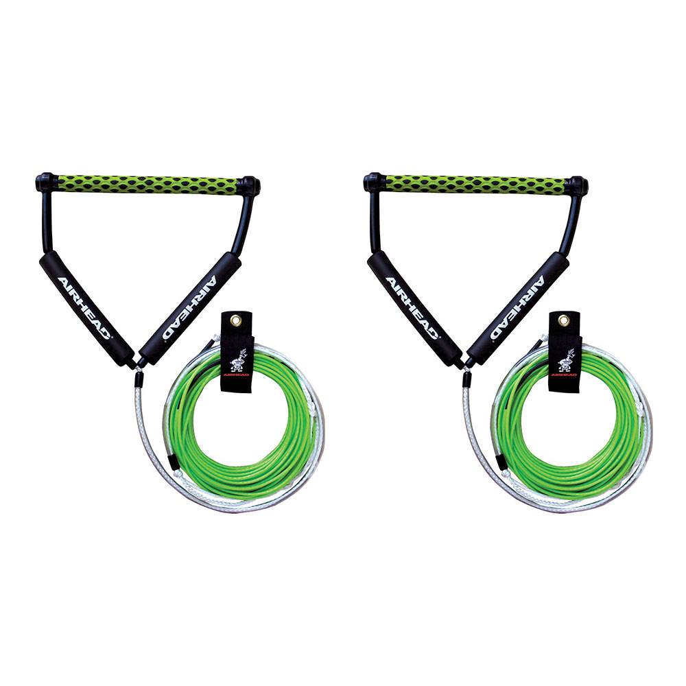 Airhead Spectra Thermal Wakeboard Rope 70 Foot 4 Section Boat Lake Tow (2 Pack) - VMInnovations