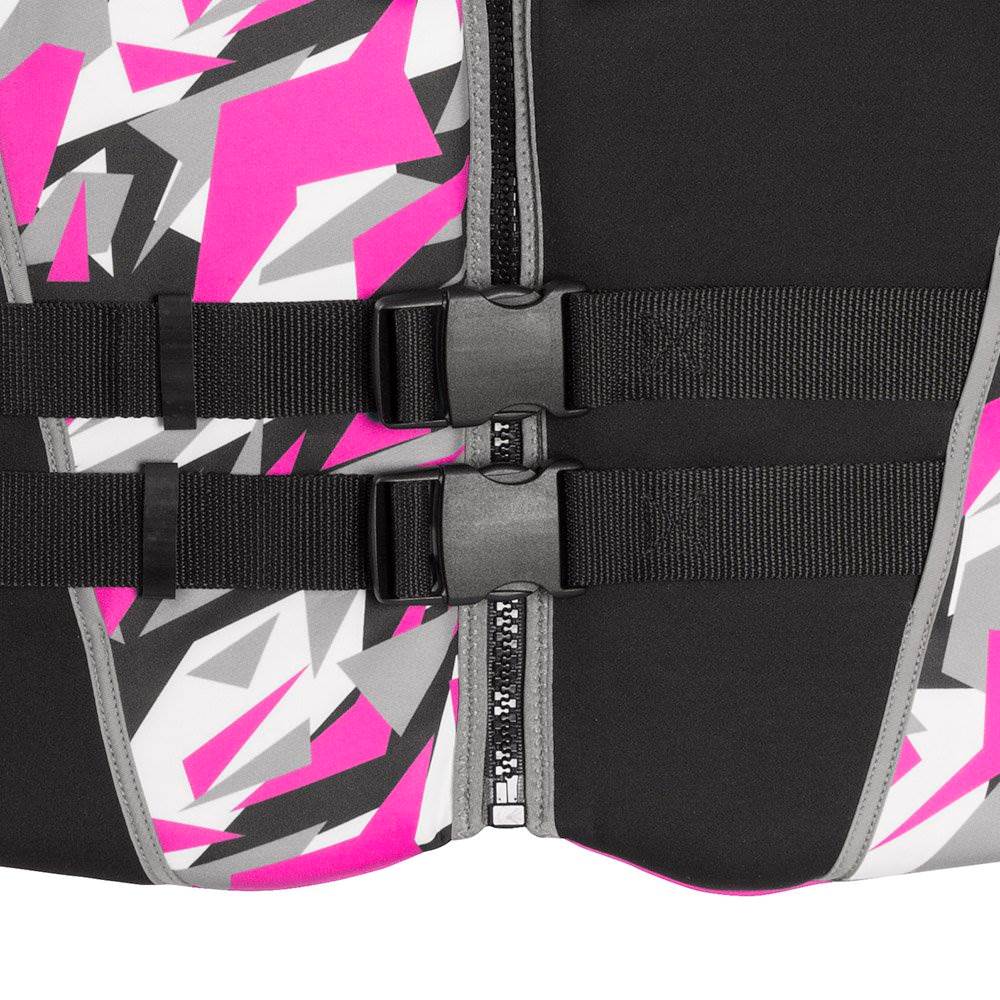 Airhead Camo Cool Neolite Kwik-Dry Pink Life Vest, Womens Small (2 Pack)