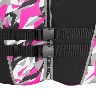 Airhead Camo Cool Neolite Kwik-Dry Pink Life Vest, Womens Small (2 Pack)