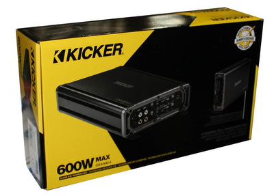 Kicker 43CXA3004 CXA300.4 300 Watt 4-Channel Car Stereo Power Amplifier (2 Pack)