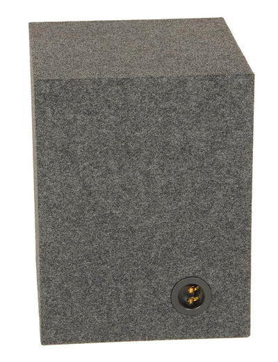 Q Power HD112 12" Single Heavy Duty Vented Square Sub Enclosure Box (2 Pack)
