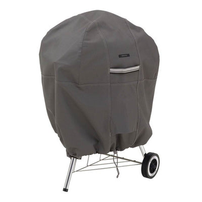 Classic Accessories Ravenna Kettle Performer Outdoor Patio Grill Cover, Espresso