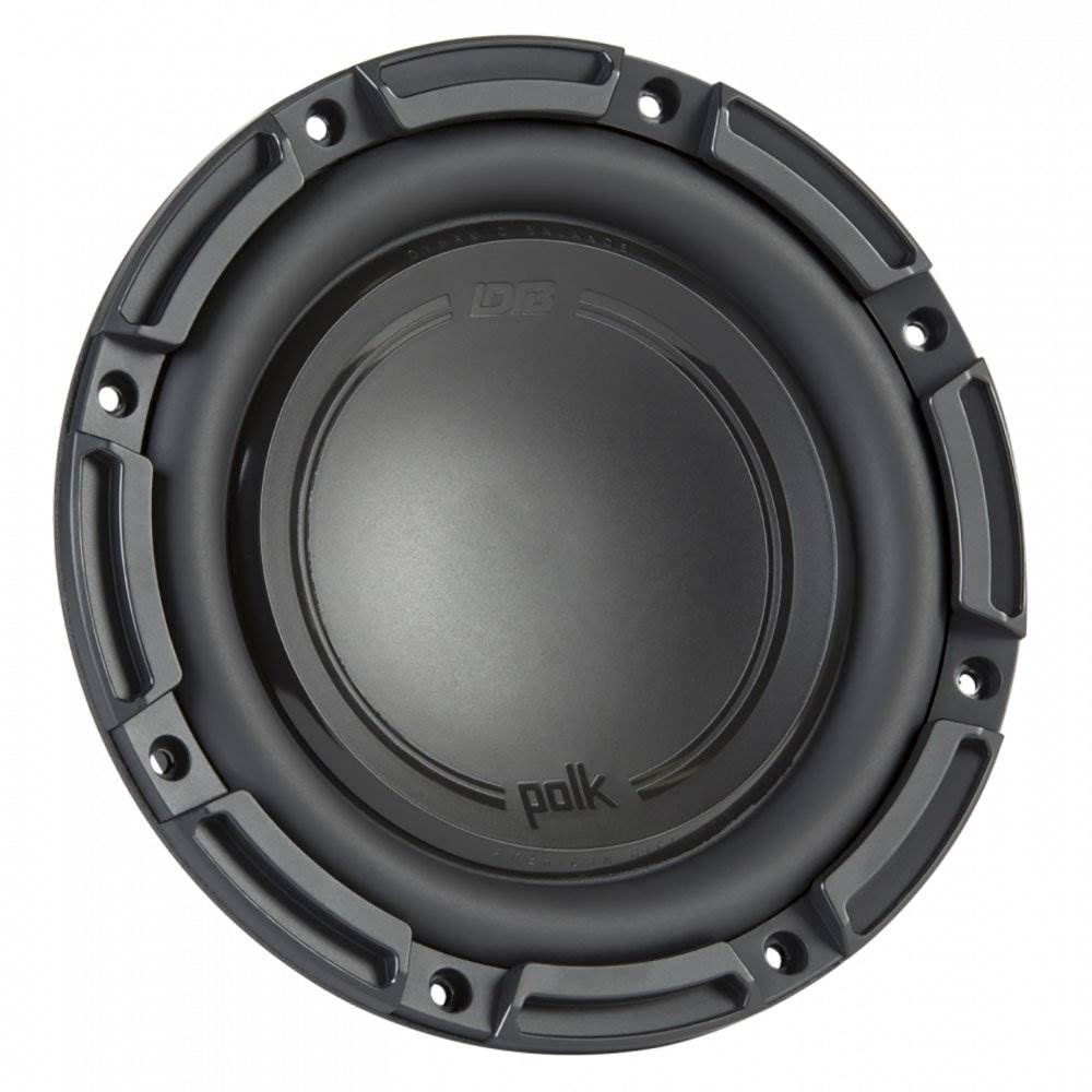 Polk Audio DB+ 8 Inch 750 Watt 4 Ohm DVC Marine, ATV & Car Subwoofer (2 Pack)